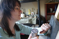 Moira Morris at Work