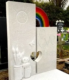 Unique design memorials